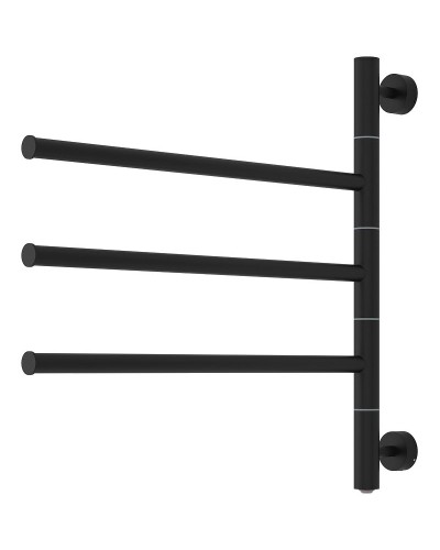 Электрический полотенцесушитель Сунержа Триада 540х585 31-0822-0540 Черный матовый