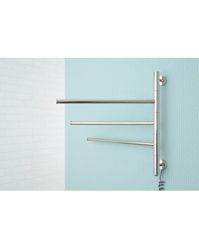 Электрический полотенцесушитель Сунержа Триада 540х585 31-0822-0540 Черный матовый