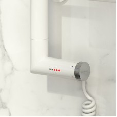 Электрический полотенцесушитель Сунержа Богема 2.0 1200x400 L 12-5206-1240 с полкой Белый