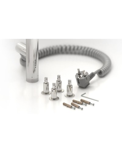 Электрический полотенцесушитель Сунержа Богема 3.0 1200x600 L 00-5806-1260 с полкой Хром