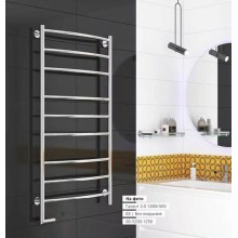 Электрический полотенцесушитель Сунержа Галант 2.0 1200x600 L 00-5200-1260 Хром