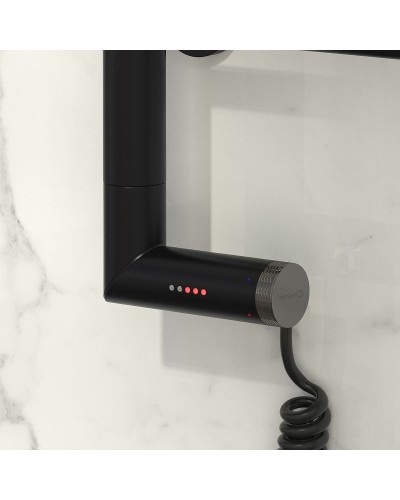 Электрический полотенцесушитель Сунержа Галант 2.0 600x400 L 31-5200-6040 Черный матовый