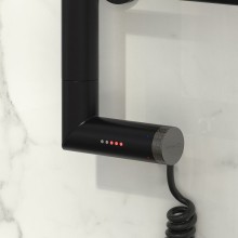 Электрический полотенцесушитель Сунержа Галант 2.0 600x500 L 31-5200-6050 Черный матовый