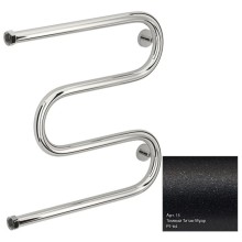 Полотенцесушитель водяной 500х500 темный титан муар Сунержа М-образный 15-0007-5050