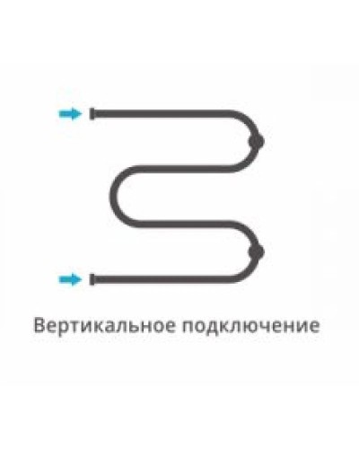 Полотенцесушитель водяной 600x600 шампань матовая Сунержа М-образный+ 022-4007-6060