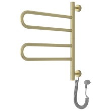 Полотенцесушитель электрический 567x535 шампань матовая МЭМ Сунержа Парео 4.0-2С 022-0823-0567