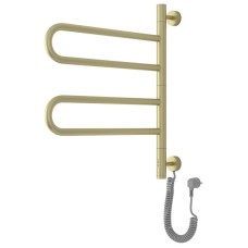 Полотенцесушитель электрический 567x535 шампань матовая МЭМ Сунержа Парео 4.0-2С 022-0823-0567