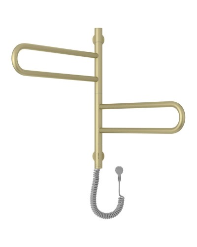 Полотенцесушитель электрический 567x535 шампань матовая МЭМ Сунержа Парео 4.0-2С 022-0823-0567