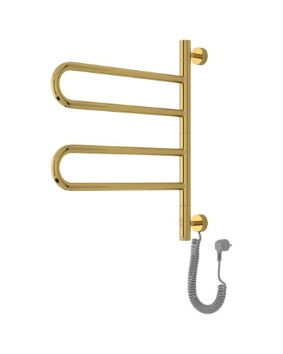 Полотенцесушитель электрический 567x535 золотой МЭМ Сунержа Парео 4.0-2С 03-0823-0567