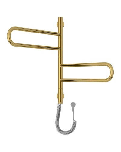 Полотенцесушитель электрический 567x535 золотой МЭМ Сунержа Парео 4.0-2С 03-0823-0567