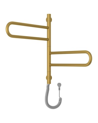 Полотенцесушитель электрический 567x535 золотой матовый МЭМ Сунержа Парео 4.0-2С 032-0823-0567