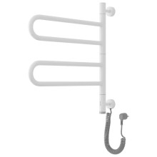 Полотенцесушитель электрический 567x535 белый глянец МЭМ Сунержа Парео 4.0-2С 12-0823-0567