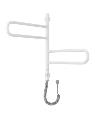 Полотенцесушитель электрический 567x535 белый глянец МЭМ Сунержа Парео 4.0-2С 12-0823-0567