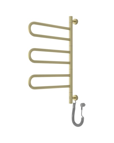 Полотенцесушитель электрический 773x535 шампань матовая МЭМ Сунержа Парео 4.0-3С 022-0823-0773