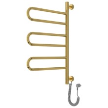 Полотенцесушитель электрический 773x535 золотой МЭМ Сунержа Парео 4.0-3С 03-0823-0773