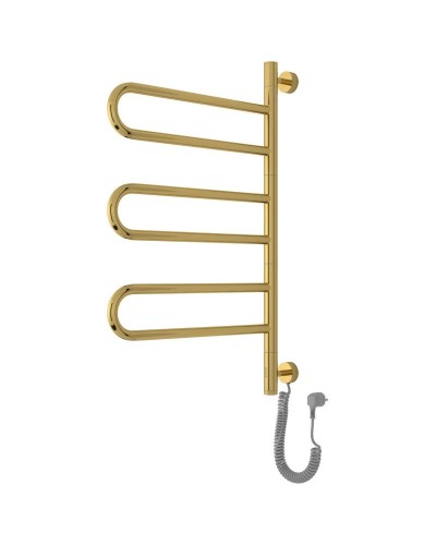 Полотенцесушитель электрический 773x535 золотой МЭМ Сунержа Парео 4.0-3С 03-0823-0773