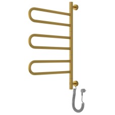 Полотенцесушитель электрический 773x535 золотой матовый МЭМ Сунержа Парео 4.0-3С 032-0823-0773