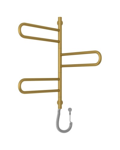 Полотенцесушитель электрический 773x535 золотой матовый МЭМ Сунержа Парео 4.0-3С 032-0823-0773