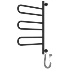 Полотенцесушитель электрический 773x535 темный титан муар МЭМ Сунержа Парео 4.0-3С 15-0823-0773