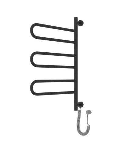 Полотенцесушитель электрический 773x535 темный титан муар МЭМ Сунержа Парео 4.0-3С 15-0823-0773