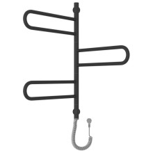 Полотенцесушитель электрический 773x535 темный титан муар МЭМ Сунержа Парео 4.0-3С 15-0823-0773