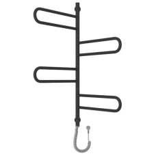 Полотенцесушитель электрический 978x535 темный титан муар МЭМ Сунержа Парео 4.0-4С 15-0823-0978