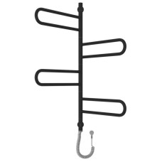 Полотенцесушитель электрический 978x535 черный матовый МЭМ Сунержа Парео 4.0-4С 31-0823-0978