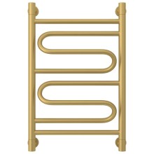 Полотенцесушитель водяной 600х400 золотой матовый Сунержа Элегия+ 032-0205-6040