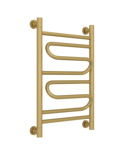 Полотенцесушитель водяной 600х400 золотой матовый Сунержа Элегия+ 032-0205-6040