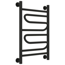 Полотенцесушитель водяной 600х400 черный матовый Сунержа Элегия+ 31-0205-6040