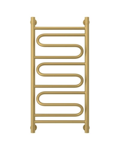 Полотенцесушитель водяной 800х400 золотой матовый Сунержа Элегия+ 032-0205-8040