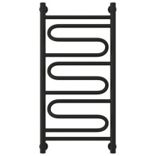 Полотенцесушитель водяной 800х400 черный матовый Сунержа Элегия+ 31-0205-8040