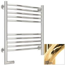 Полотенцесушитель электрический 600х500 золотой МЭМ левый Сунержа Флюид 2.0 03-5220-6050