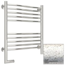 Полотенцесушитель электрический 600х500 античное белое золото МЭМ левый Сунержа Флюид 2.0 10-5220-6050