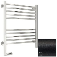 Полотенцесушитель электрический 600х500 темный титан муар МЭМ левый Сунержа Флюид 2.0 15-5220-6050