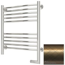 Полотенцесушитель электрический 600х500 состаренная бронза МЭМ правый Сунержа Флюид 2.0 05-5221-6050