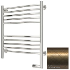 Полотенцесушитель электрический 600х500 состаренная бронза МЭМ правый Сунержа Флюид 2.0 05-5221-6050