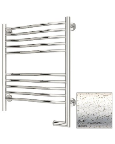 Полотенцесушитель электрический 600х500 античное белое золото МЭМ правый Сунержа Флюид 2.0 10-5221-6050