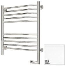 Полотенцесушитель электрический 600х500 белый глянец МЭМ правый Сунержа Флюид 2.0 12-5221-6050