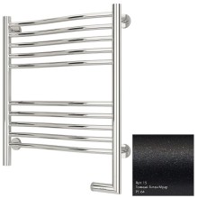 Полотенцесушитель электрический 600х500 темный титан муар  МЭМ правый Сунержа Флюид 2.0 15-5221-6050