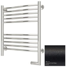 Полотенцесушитель электрический 600х500 темный титан муар  МЭМ правый Сунержа Флюид 2.0 15-5221-6050