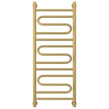 Полотенцесушитель водяной 1000х400 золотой матовый Сунержа Элегия+ 032-0205-1040