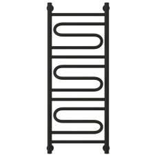 Полотенцесушитель водяной 1000х400 черный матовый Сунержа Элегия+ 31-0205-1040