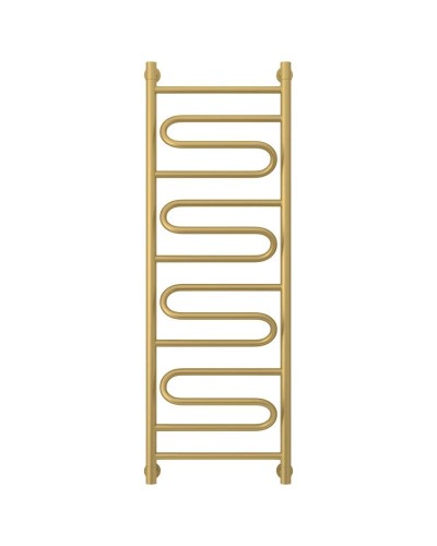 Полотенцесушитель водяной 1200х400 золотой матовый Сунержа Элегия+ 032-0205-1240