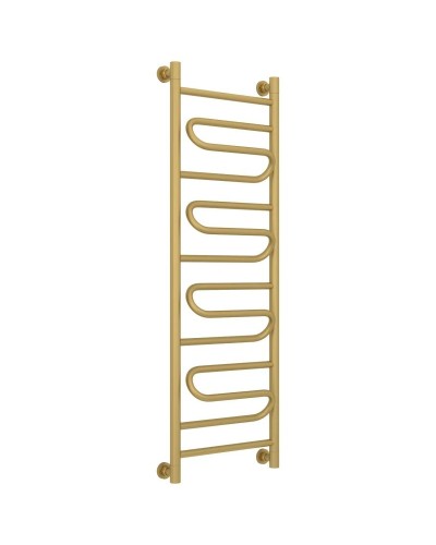 Полотенцесушитель водяной 1200х400 золотой матовый Сунержа Элегия+ 032-0205-1240