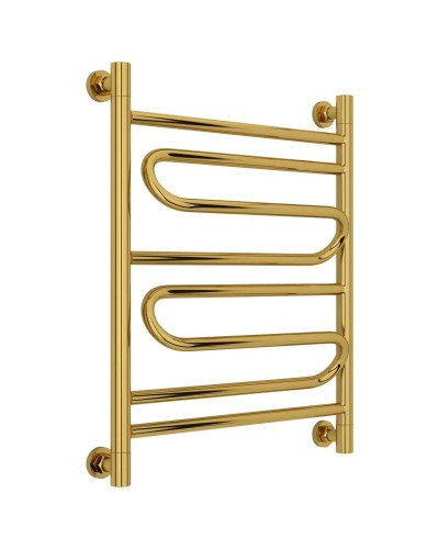 Полотенцесушитель водяной 600х500 золотой Сунержа Элегия+ 03-0205-6050