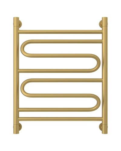 Полотенцесушитель водяной 600х500 золотой матовый Сунержа Элегия+ 032-0205-6050