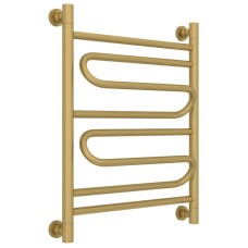 Полотенцесушитель водяной 600х500 золотой матовый Сунержа Элегия+ 032-0205-6050