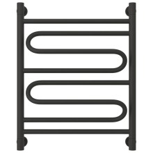 Полотенцесушитель водяной 600х500 темный титан муар Сунержа Элегия+ 15-0205-6050