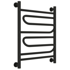 Полотенцесушитель водяной 600х500 черный матовый Сунержа Элегия+ 31-0205-6050